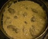 鶏レバの中東風サワークリーム煮。作り方9写真