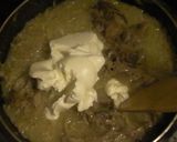 鶏レバの中東風サワークリーム煮。作り方8写真