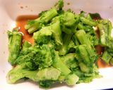 菜の花のからし醤油和え作り方5写真