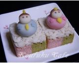 ひな祭り向け*ケーキみたいな和菓子*作り方11写真