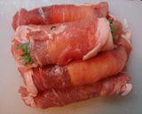 チーズと大葉の豚肉巻き*照り焼き味で作り方2写真