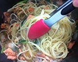 シャケのペペロンチーノ作り方4写真