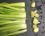 小松菜の中華炒め🇨🇳作り方1写真