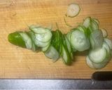 ラーメン屋が教える！ごま油薫るピリ辛きゅうり作り方1写真