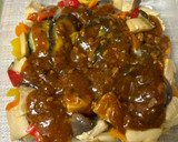 鶏むね肉とエリンギの中華風グラタン♪作り方5写真