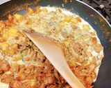 超簡単 サバ味噌煮缶クリームカレー煮込み作り方3写真