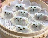 ハロウィンに♪簡単おばけしゅうまい👻作り方7写真