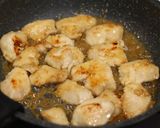 晩ご飯に！鶏むね肉のうま味噌炒め作り方3写真