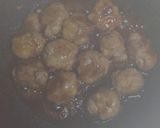 甘辛豚こま団子作り方5写真