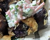 揚げ焼きナスのタルタルのせ作り方12写真