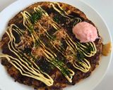 とろふわお好み焼き（たこ焼き粉使用）作り方6写真