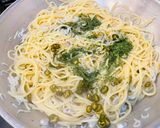 しらすと青唐辛子、バジルの夏パスタ作り方5写真