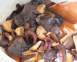 生キクラゲとしいたけの炒め煮♪作り方4写真