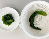 ほうれん草と海苔の卵焼き作り方2写真
