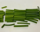 【簡単】豚肉とにんにくの芽炒め作り方1写真