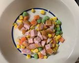 全てレンジ中華風オイデミ味炒飯弁当作り方2写真