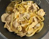 簡単☆漬け込まない玉葱と豚の生姜焼き作り方5写真