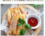 簡単おつまみ★ハムのクルクル揚げ餃子作り方6写真