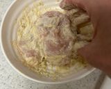 しっとり鶏むね肉の柚子胡椒海苔巻き焼き作り方2写真