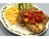 フレッシュトマトソースのチキンステーキ★作り方28写真
