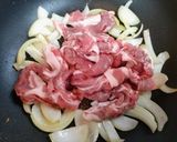 簡単夕飯・昼食ワンパンすき焼きのタレで柔らか豚丼作り方3写真