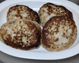 大根おろし特製ポン酢ソースで食べる豆腐ハンバーグ作り方11写真