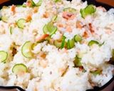 魔法のひとつまみ☆コンビニ鮭マヨおにぎり作り方9写真