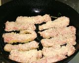 春の香グリーンソース、セセリ肉のパン粉焼作り方5写真