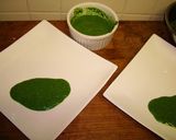 春の香グリーンソース、セセリ肉のパン粉焼作り方7写真