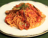 トマトとあさりのスパゲッティ作り方7写真