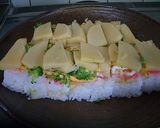 たけのこの押し寿司作り方3写真
