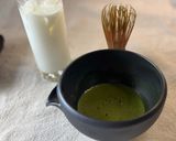 わらび餅入り✨ひんやりトロン💕抹茶ラテ作り方3写真