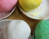 おひなさまに…❤菱餅おこしもの❤作り方1写真