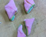 おひなさまに…❤菱餅おこしもの❤作り方7写真