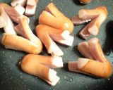キャラ弁☆赤いウィンナーのお花☆お弁当☆作り方1写真