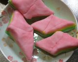 おひなさまに…❤菱餅おこしもの❤作り方8写真