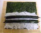 お顔の巻き寿司(^▽^)作り方8写真