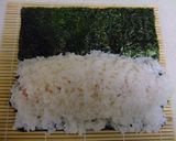 お顔の巻き寿司(^▽^)作り方10写真