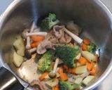 やさしい味☆ミルクカレーつけ麺作り方1写真