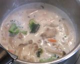 やさしい味☆ミルクカレーつけ麺作り方2写真