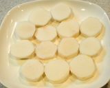 *里芋のガーリックパン粉焼き*作り方2写真