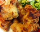 保育園お助け☆魚焼きグリルで唐揚げ作り方4写真