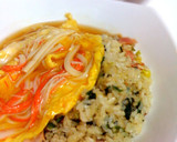 我が家の定番♥和風ほうれんそう炒飯♥作り方5写真