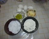 抹茶きなこロールケーキ作り方1写真