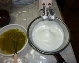 抹茶きなこロールケーキ作り方2写真