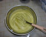 抹茶きなこロールケーキ作り方3写真