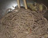 変わり蕎麦、汁無しナムル風ミョウガそば。作り方7写真