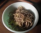 変わり蕎麦、汁無しナムル風ミョウガそば。作り方8写真