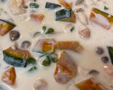 鶏むね肉とかぼちゃのクリーム煮♪作り方7写真