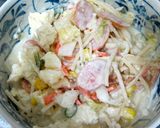 ちぎり高野豆腐のポテサラ作り方3写真